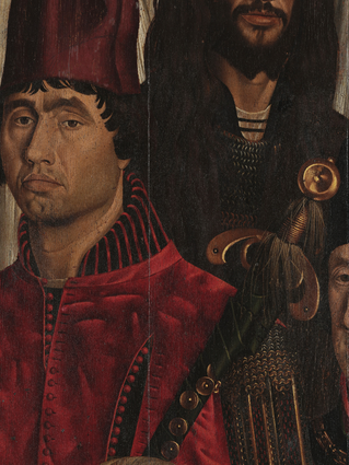 Paneles de San Vicente de Lisboa (detalle). Nuño Gonçalves. Museu Nacional de Arte Antiga, Lisboa, Portugal